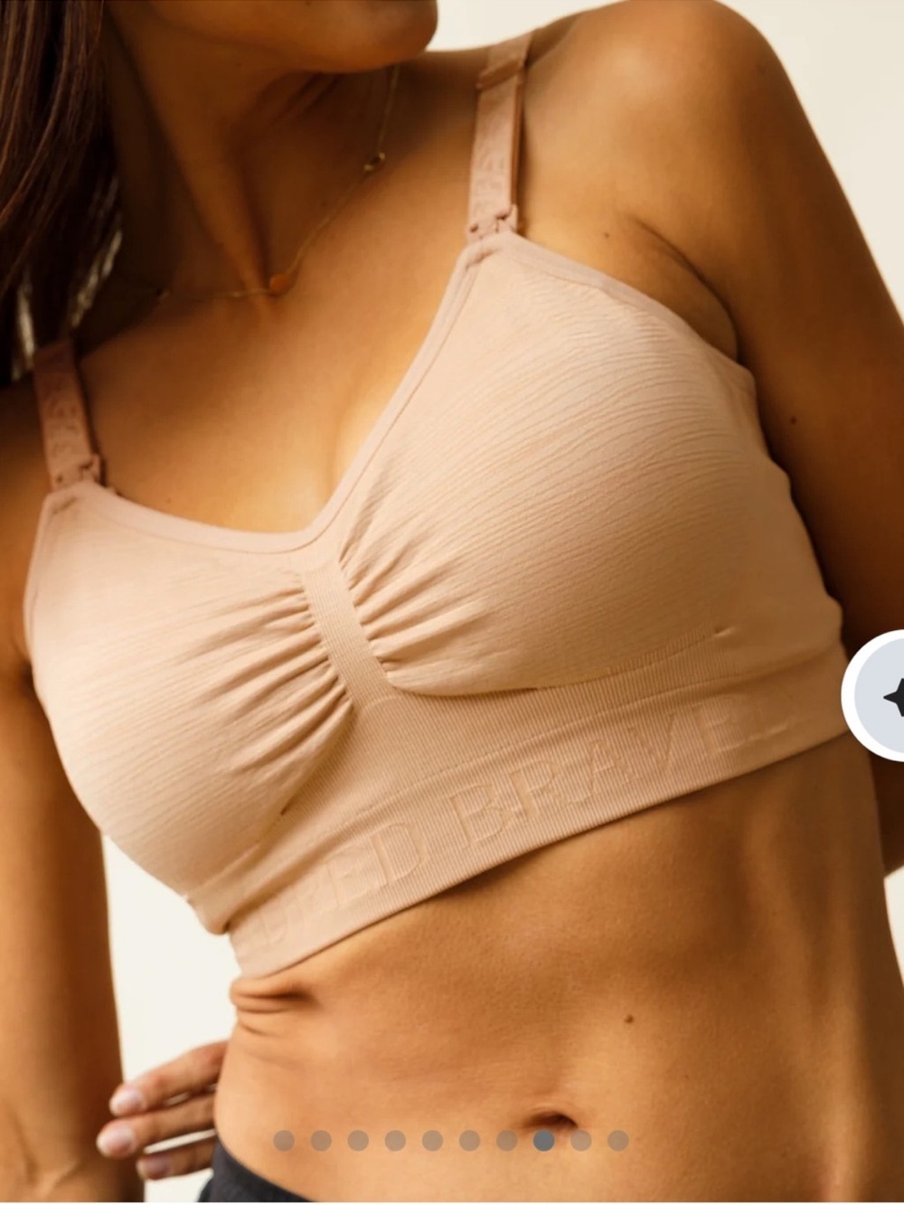 Kindred Bravely Nude Pumping Bra